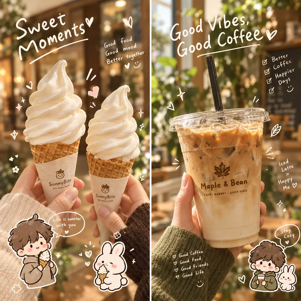 Soft Serve Cozy Aesthetic — an example generated with GPT Image 2.5 from the prompt on this card