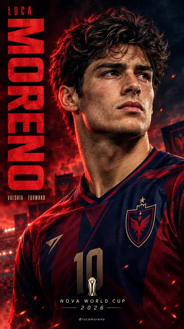 World Cup Hero Poster — an example generated with GPT Image 2.5 from the prompt on this card